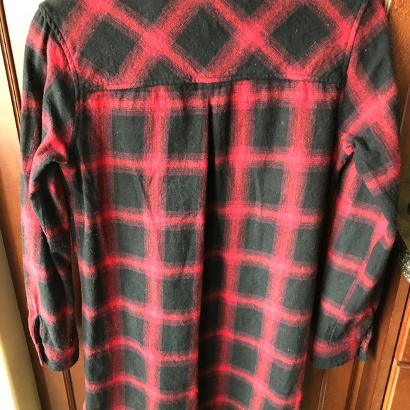 2/$15 Warehouse One Button-Down Cotton Flannel Shirt - Picture 2 of 4